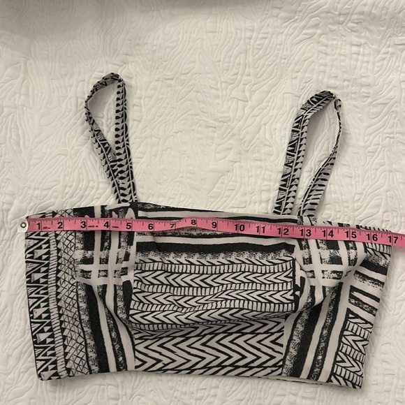 Masaba Tribal Print Crop Top with Dhoti Skirt - Picture 11 of 14